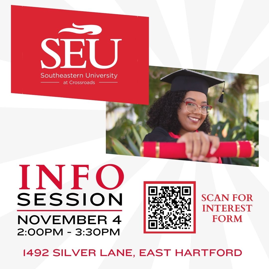 Info Session At Southeastern University Town Of Manchester   Fall Seu Info Graphic 